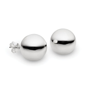 simple sterling silver studs in hollow ball design 4mm from unique gift shop have you met charlie in adelaide south australia
