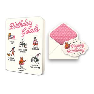 Studio Oh! Card - Birthday Goals