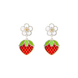 Amar & Riley Earrings - Wild Strawberry