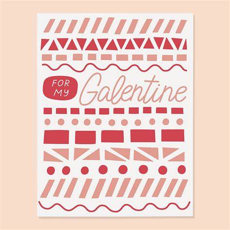 The Good Twin Valentines Day Card - Galentine