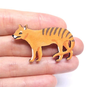 Pixie Nut & Co Pin - Tassie Tiger from have you met charlie a gift shop with Australian unique handmade gifts in Adelaide South Australia