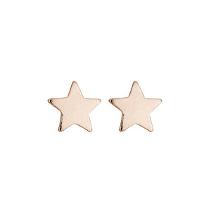 simple rose gold plated sterling silver studs from unique gift shop have you met charlie in adelaide south australia