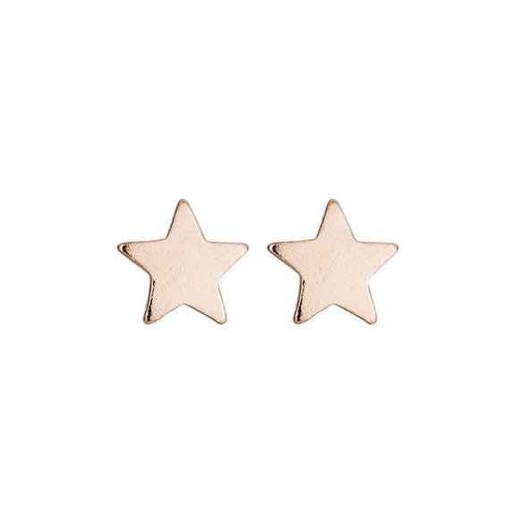 simple rose gold plated sterling silver studs from unique gift shop have you met charlie in adelaide south australia