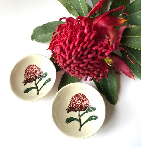 RJ Crosses Ring Dish - Botanicals from have you met charlie a gift shop with Australian unique handmade gifts in Adelaide South Australia