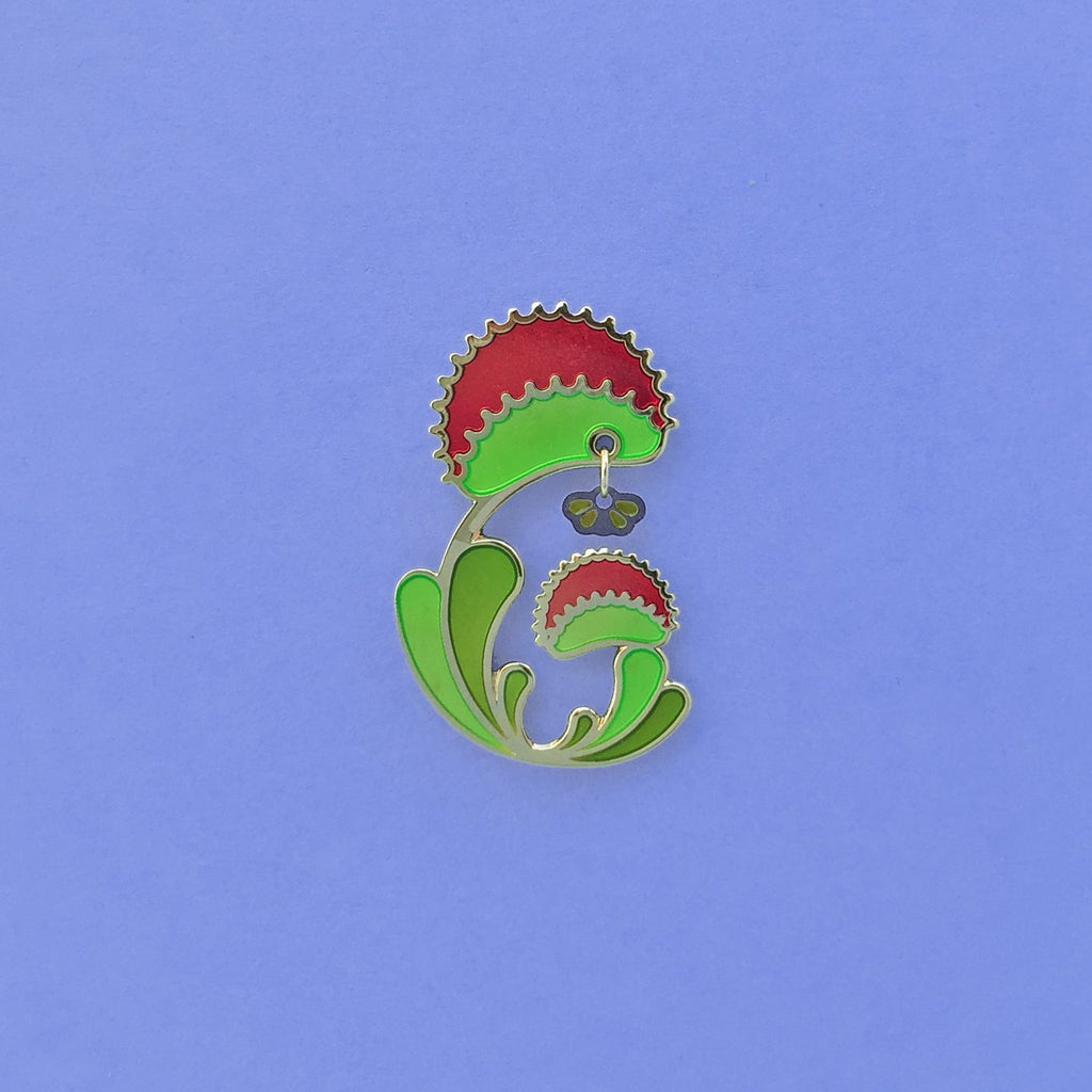 Venus Fly Trap Amar & Riley - Various Enamel Pins from have you met charlie a gift shop in Adelaide south Australian with unique handmade gifts