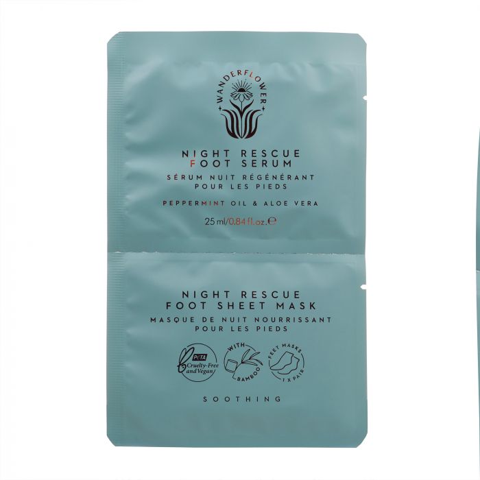 Wanderflower - Hydrate & Replenish Sheet Mask Set. Sold at Have You Met Charlie?, a unique giftshop located in Adelaide and Brighton, South Australia.