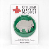 Wombat red parka bottle opener magnets from have you met charlie a gift shop with handmade australian gifts in adelaide south australia