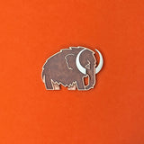 Wooly Mammoth Amar & Riley - Various Enamel Pins from have you met charlie a gift shop in Adelaide south Australian with unique handmade gifts